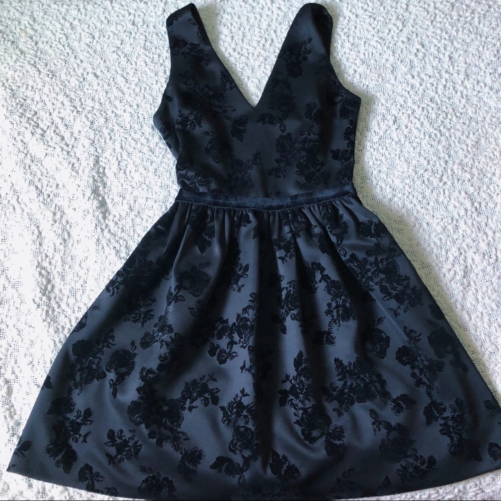 black dress